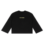 Unisex Waffle Raw Edge T-Shirt