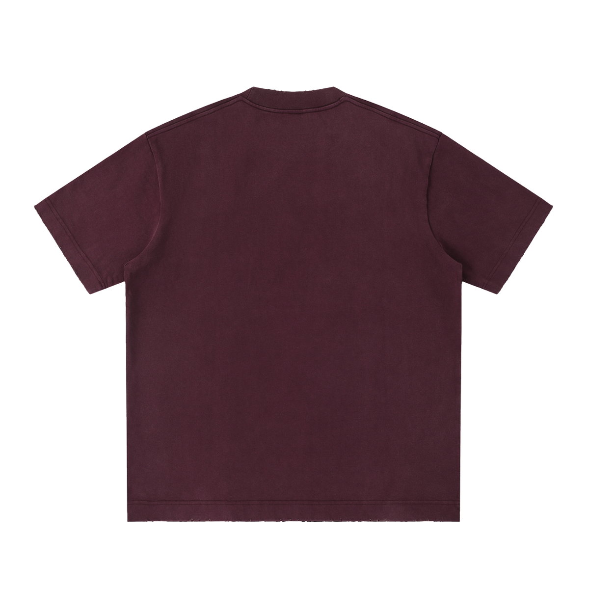 Boyedoe Heavyweight Vintage Washed Frayed T-Shirt