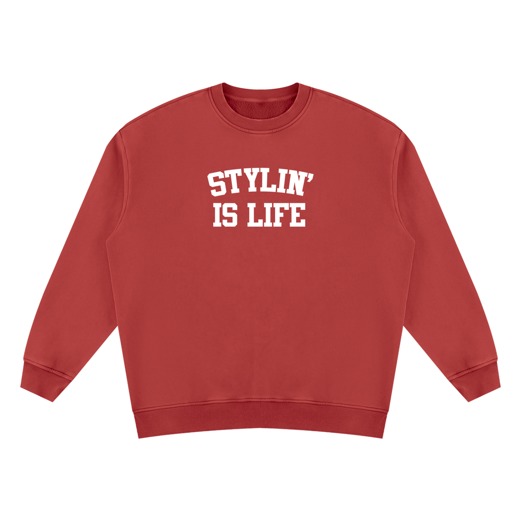 Unisex Vintage Wash Fleece Sweatshirt