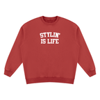 Unisex Vintage Wash Fleece Sweatshirt