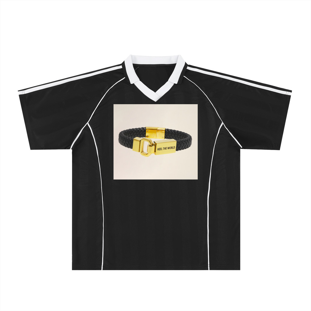 Bracelet Shadow Stripe Collared Soccer Jersey
