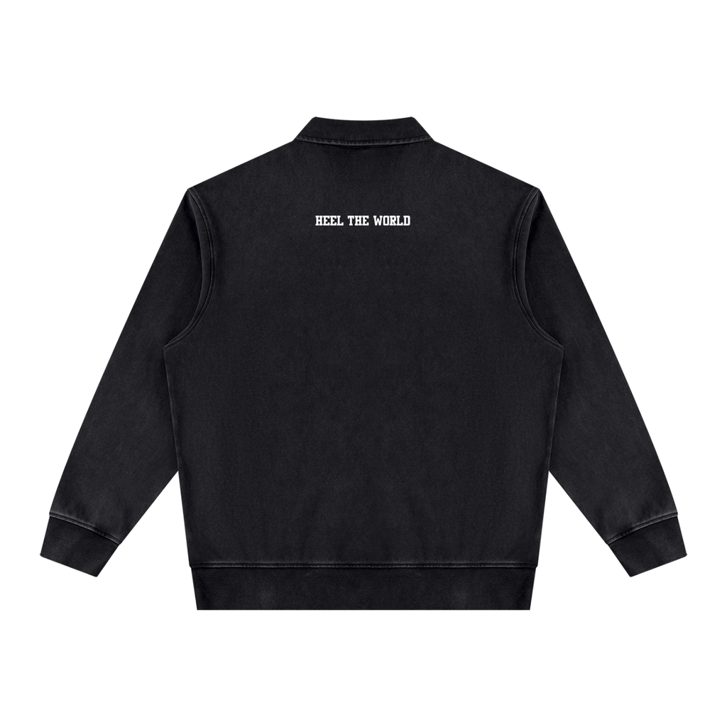 Unisex Vintage Wash Quarter-Zip Sweatshirt