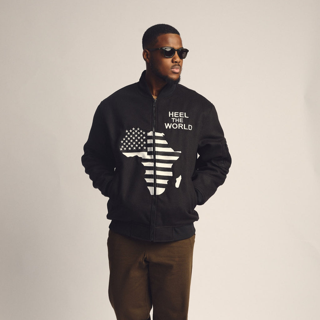 HEEL THE WORLD AFRICA BOMBER Limited Edition