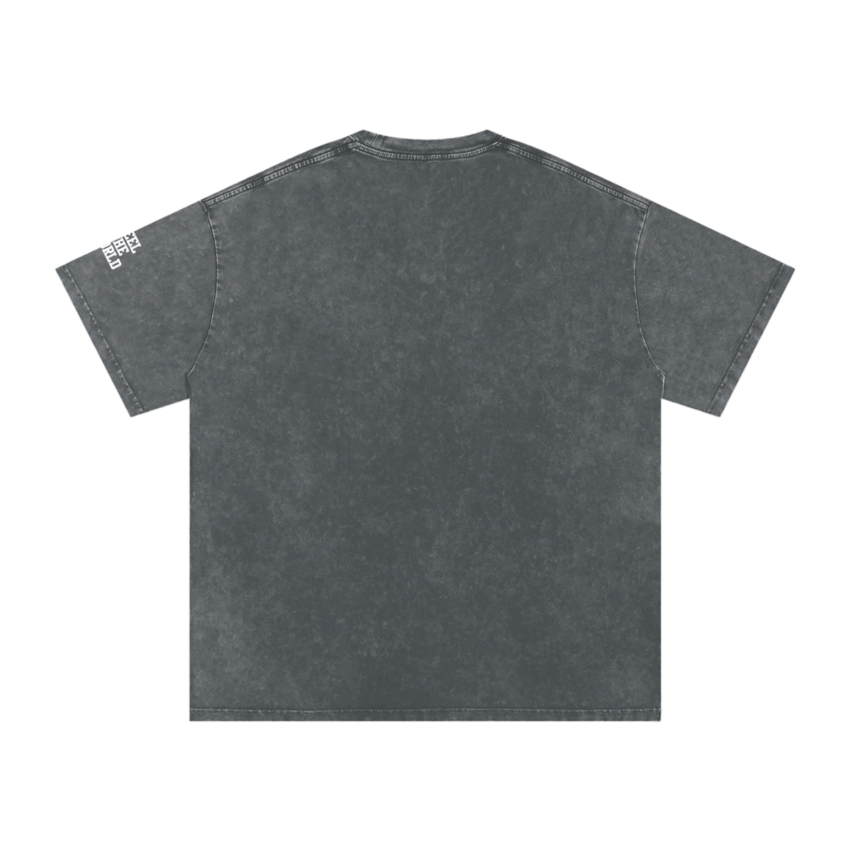 Kwame Nkrumah Snow Washed Oversized Cotton T-Shirt