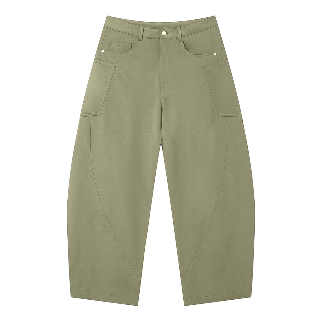 Men's Barrel Leg Pants