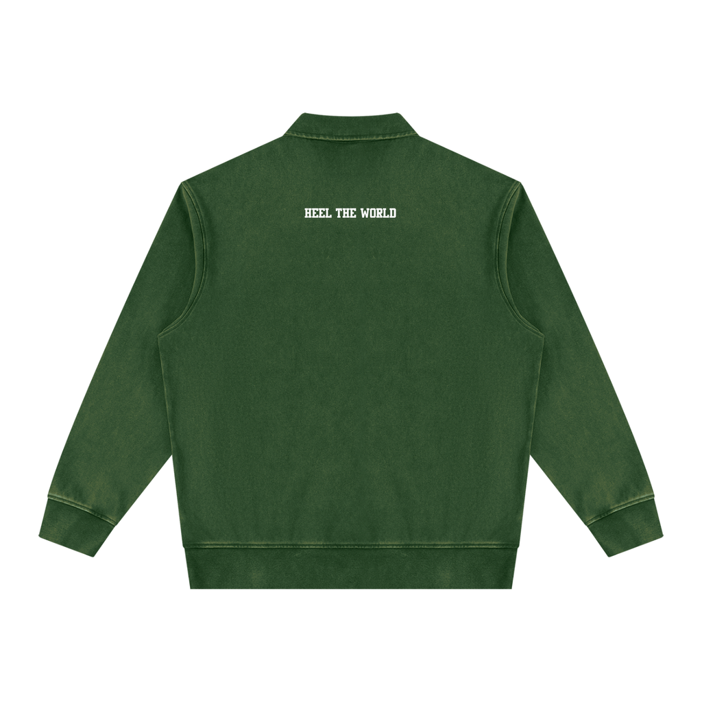 Unisex Vintage Wash Quarter-Zip Sweatshirt