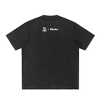 Heavyweight Vintage Washed Frayed T-Shirt