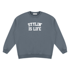 Unisex Vintage Wash Fleece Sweatshirt
