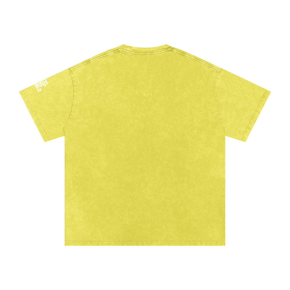Kwame Nkrumah Snow Washed Oversized Cotton T-Shirt