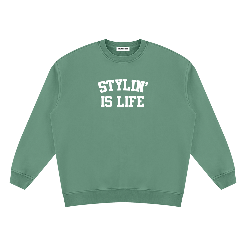 Unisex Vintage Wash Fleece Sweatshirt