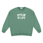 Unisex Vintage Wash Fleece Sweatshirt