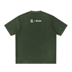 Heavyweight Vintage Washed Frayed T-Shirt
