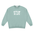 Unisex Vintage Wash Fleece Sweatshirt
