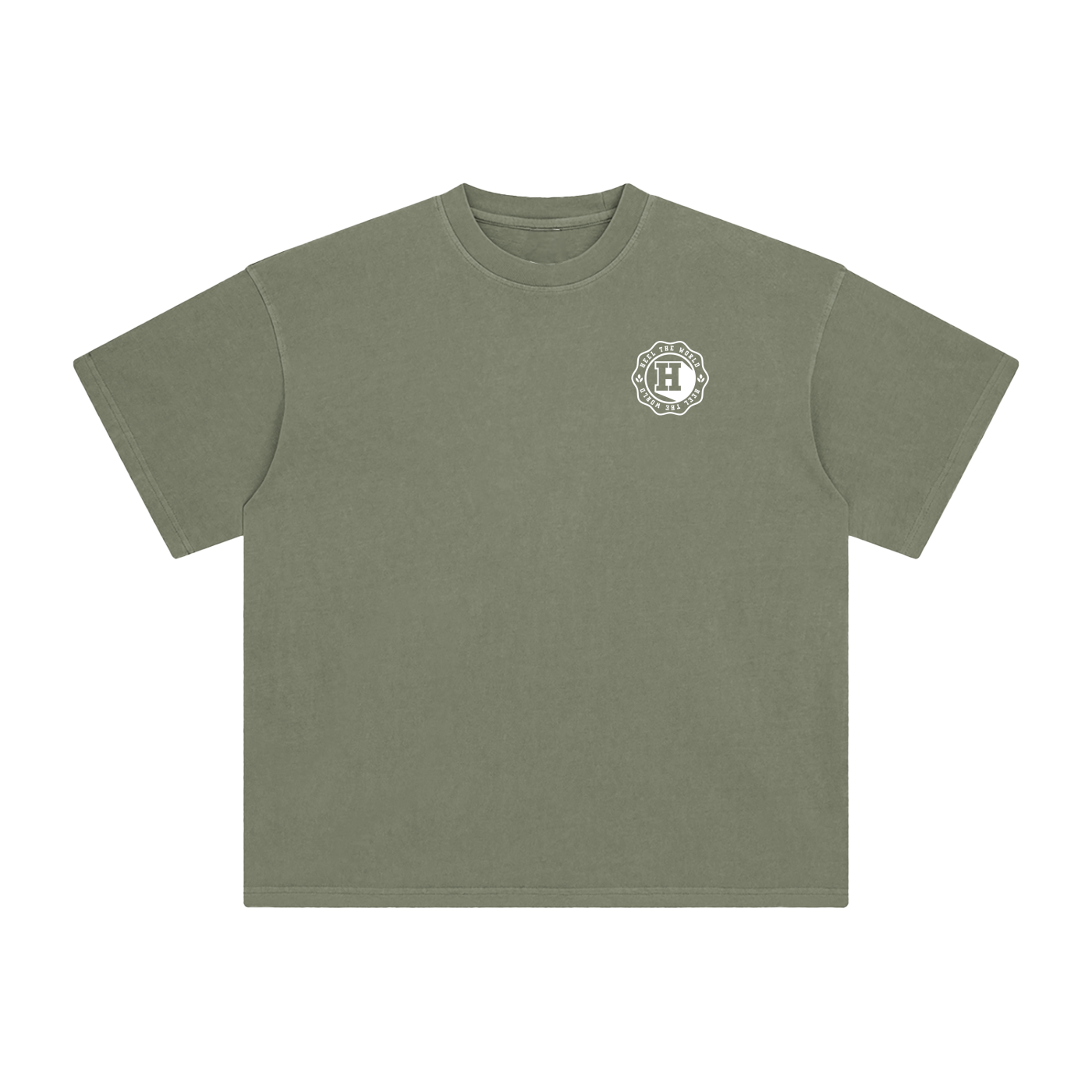 Enzyme Washed T-Shirt