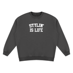 Unisex Vintage Wash Fleece Sweatshirt