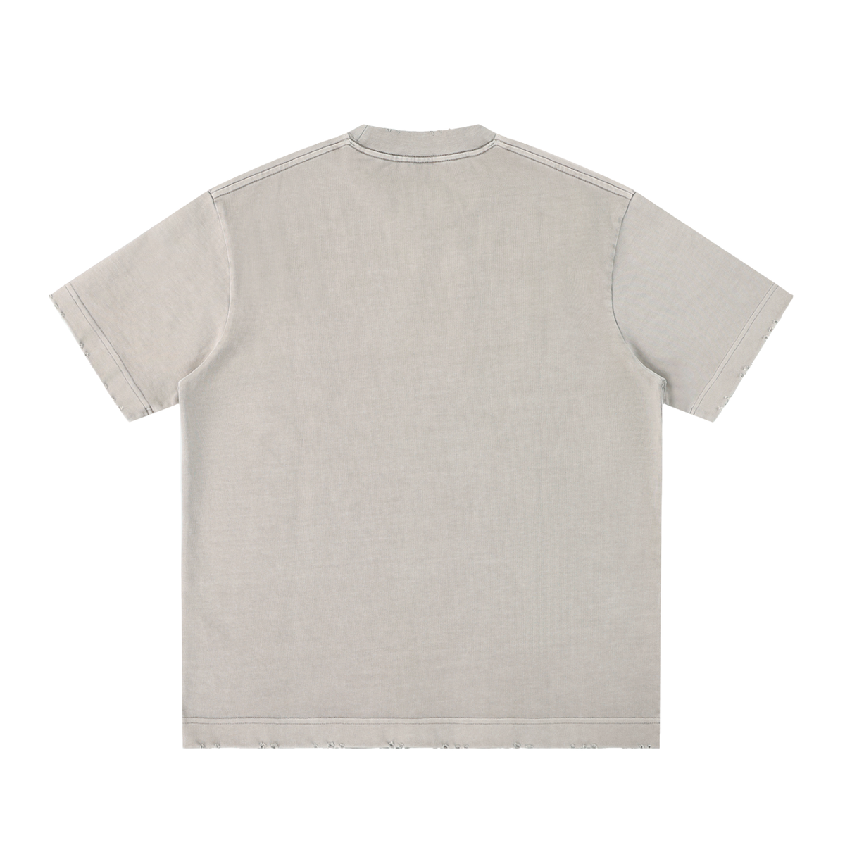 Boyedoe Heavyweight Vintage Washed Frayed T-Shirt