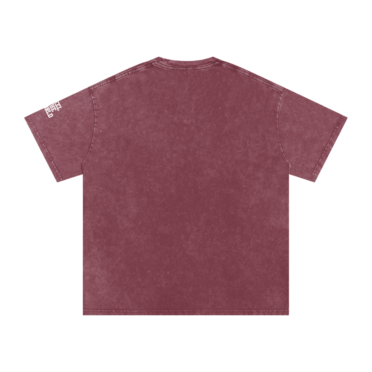 Kwame Nkrumah Snow Washed Oversized Cotton T-Shirt