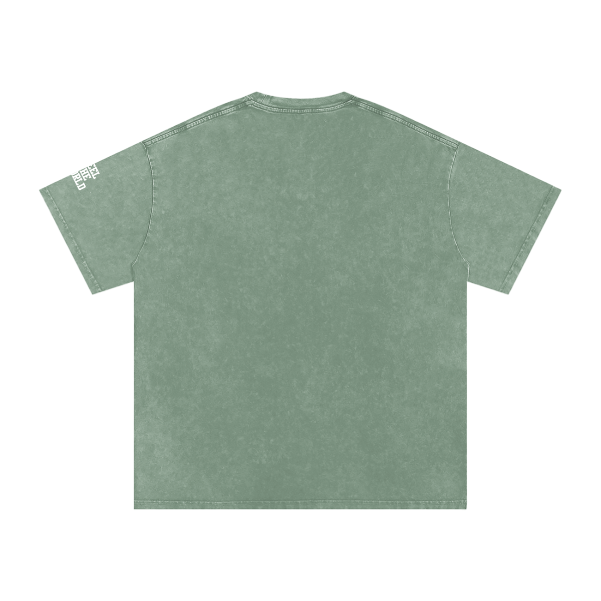 Kwame Nkrumah Snow Washed Oversized Cotton T-Shirt