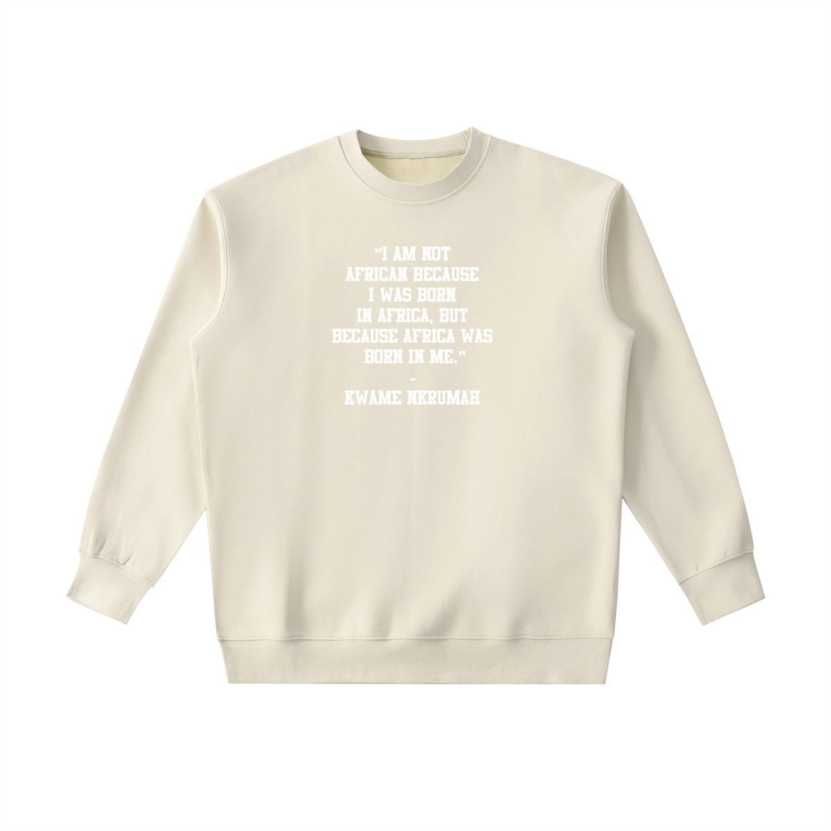 Kwame Nkrumah Essential Heavyweight Crewneck Sweatshirt