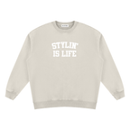 Unisex Vintage Wash Fleece Sweatshirt