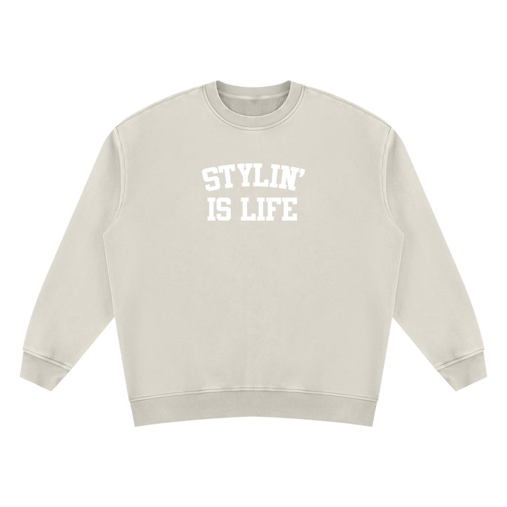 Unisex Vintage Wash Fleece Sweatshirt