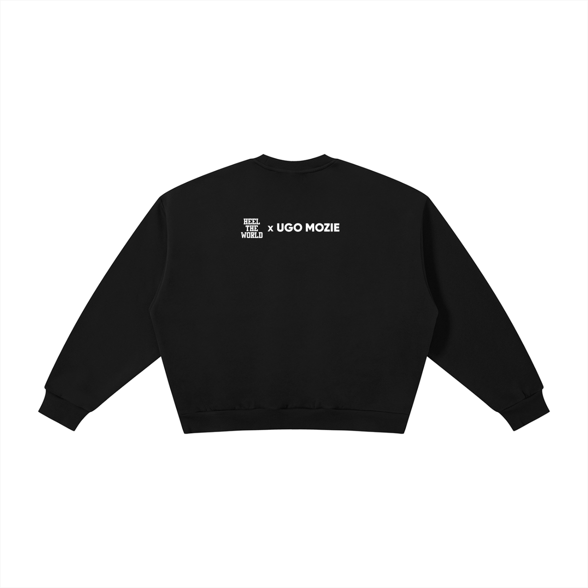 Ugo Mozie- Life Stylist. Boxy Fleece Crewneck Sweatshirt