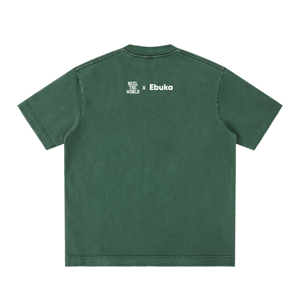 Heavyweight Vintage Washed Frayed T-Shirt