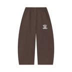 Unisex Waffle Barrel Leg Pants