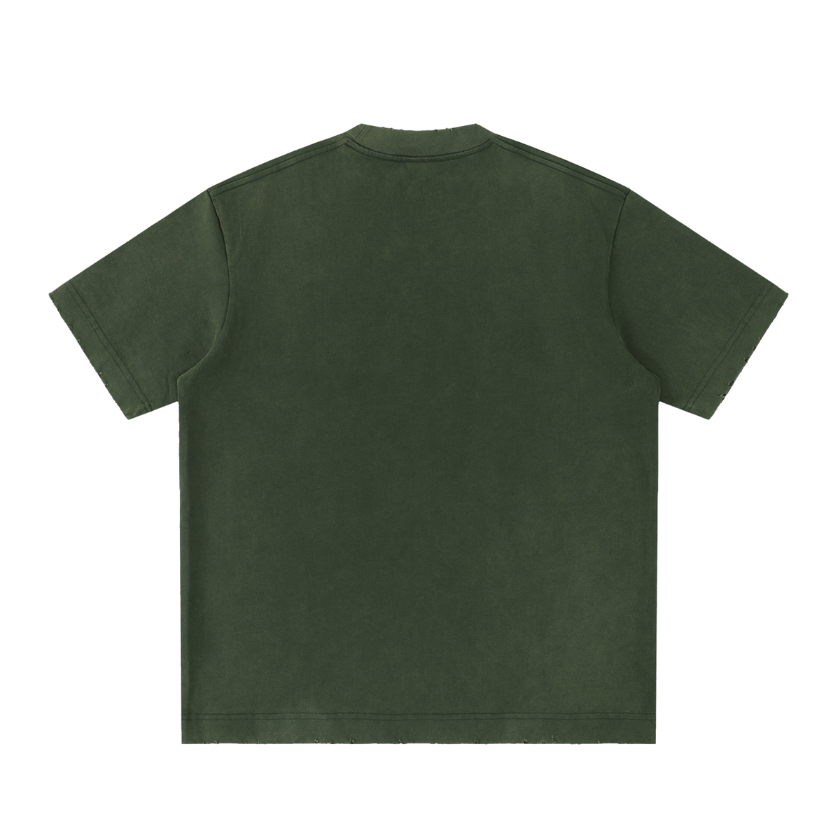 Boyedoe Heavyweight Vintage Washed Frayed T-Shirt