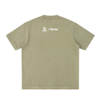 Heavyweight Vintage Washed Frayed T-Shirt