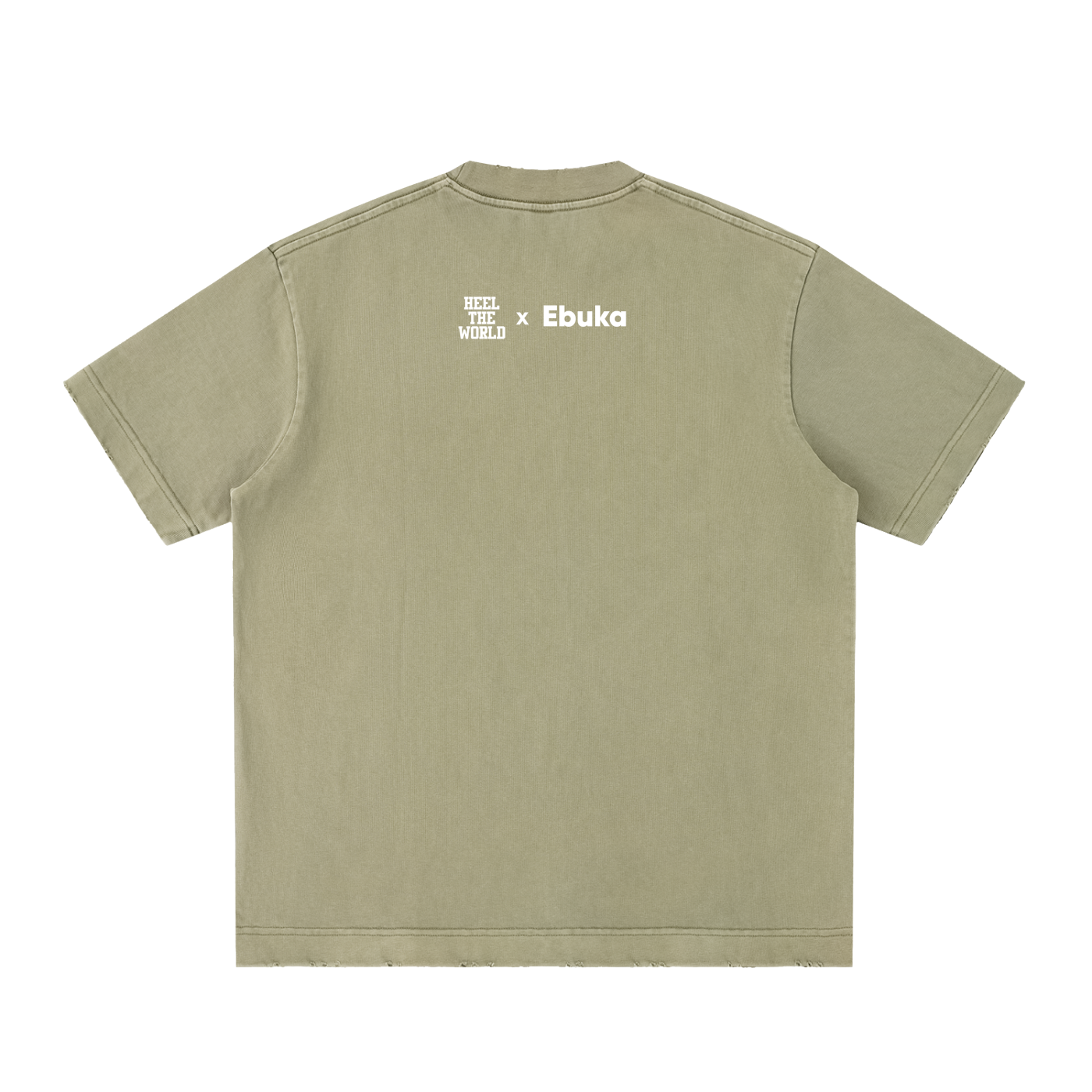 Heavyweight Vintage Washed Frayed T-Shirt