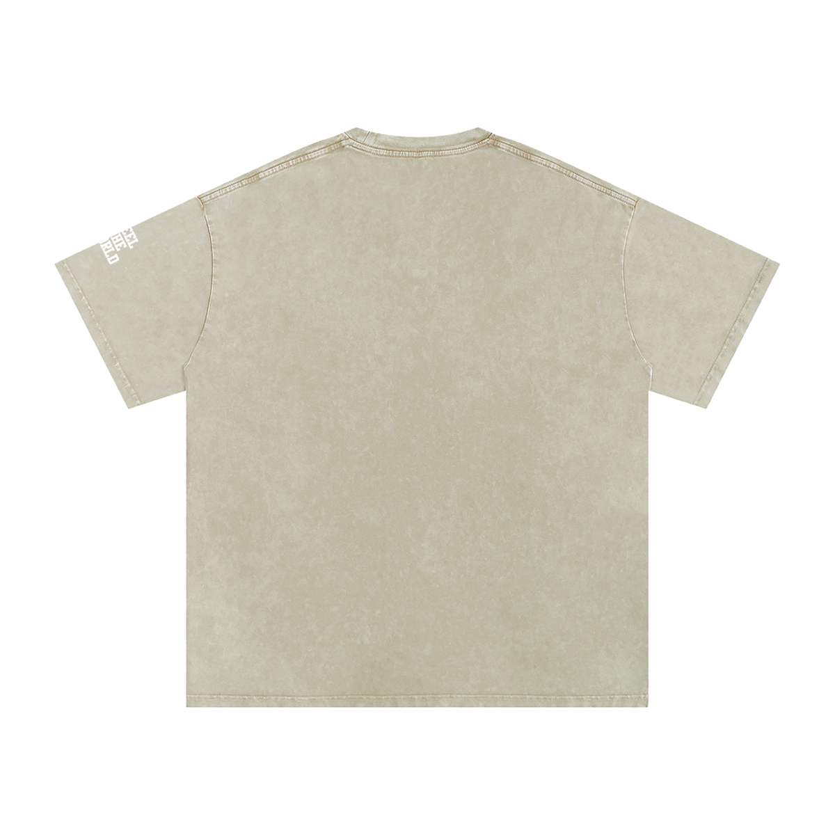 Kwame Nkrumah Snow Washed Oversized Cotton T-Shirt