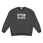 Unisex Vintage Wash Fleece Sweatshirt