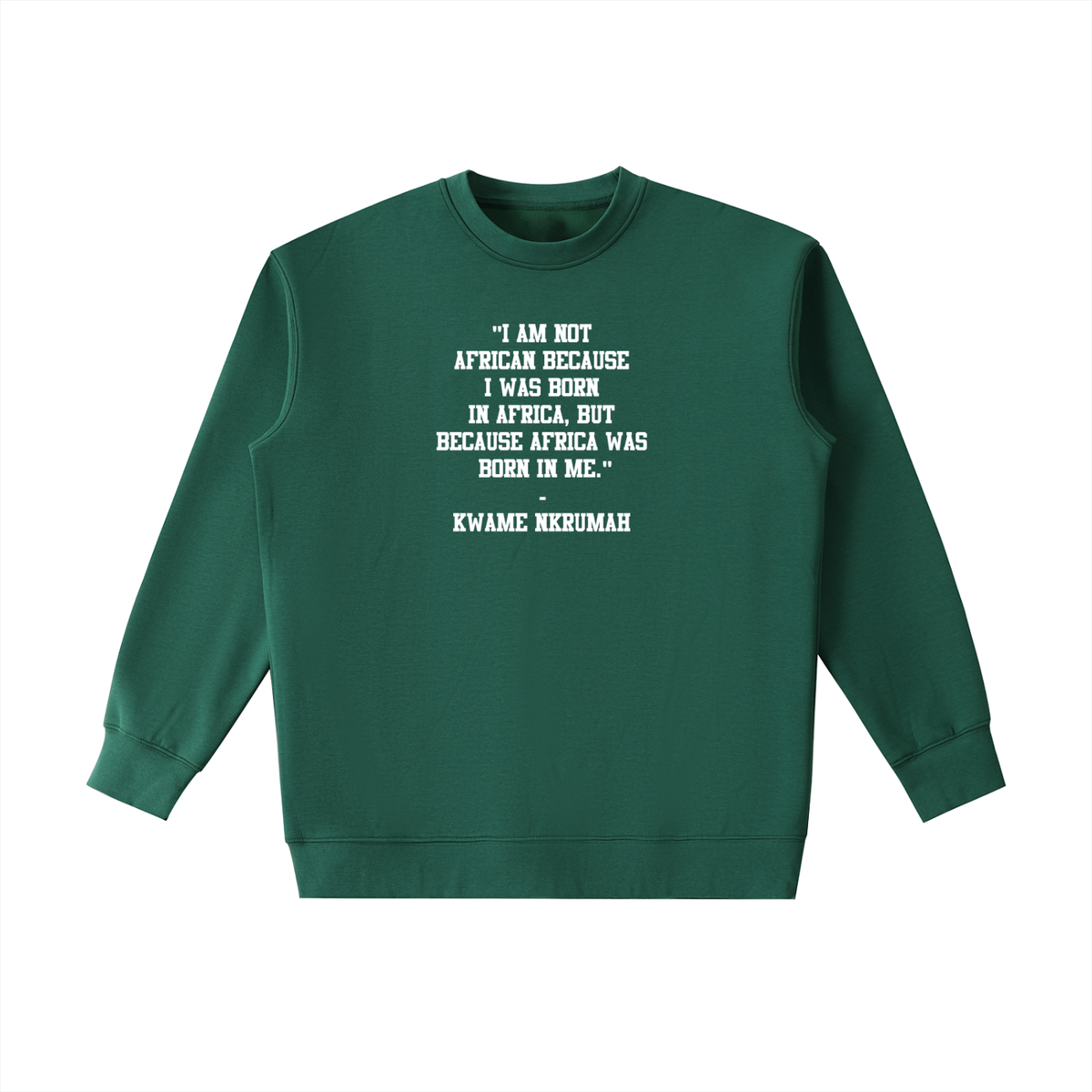 Kwame Nkrumah Essential Heavyweight Crewneck Sweatshirt
