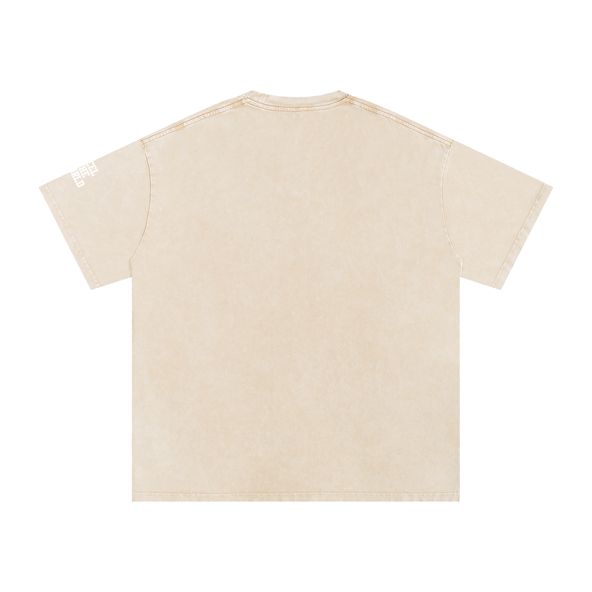 Kwame Nkrumah Snow Washed Oversized Cotton T-Shirt