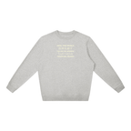 Unisex Oversized Crewneck Sweatshirt