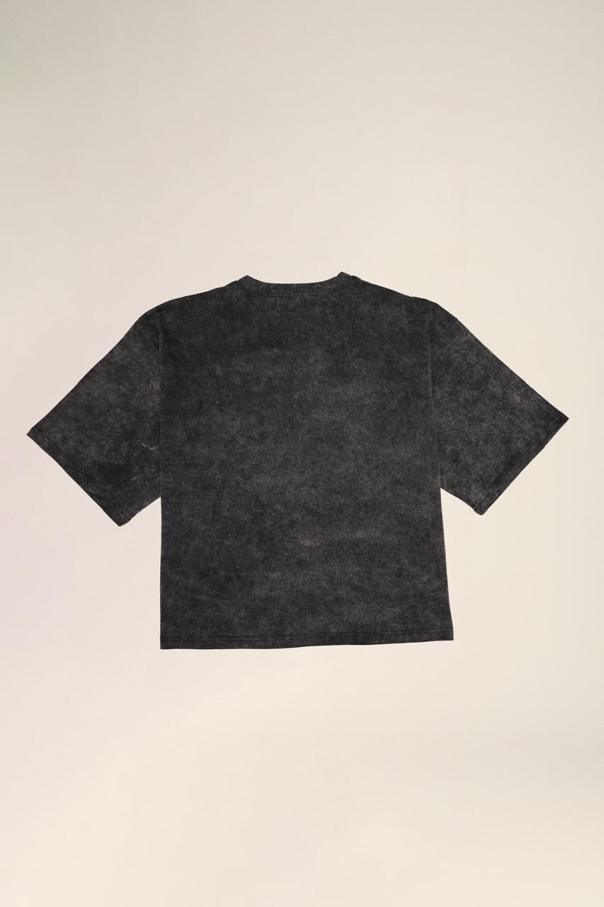 HEEL THE WORLD OVERSIZED BOX CUT TEE (PLAIN)