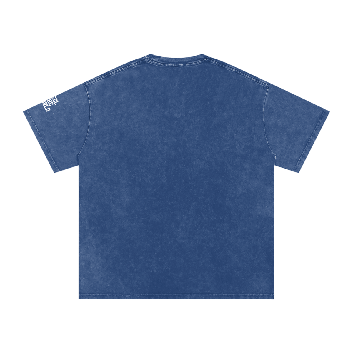 Kwame Nkrumah Snow Washed Oversized Cotton T-Shirt