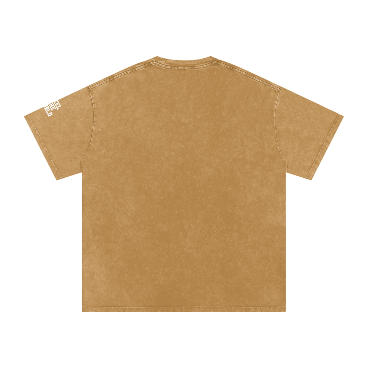 Kwame Nkrumah Snow Washed Oversized Cotton T-Shirt