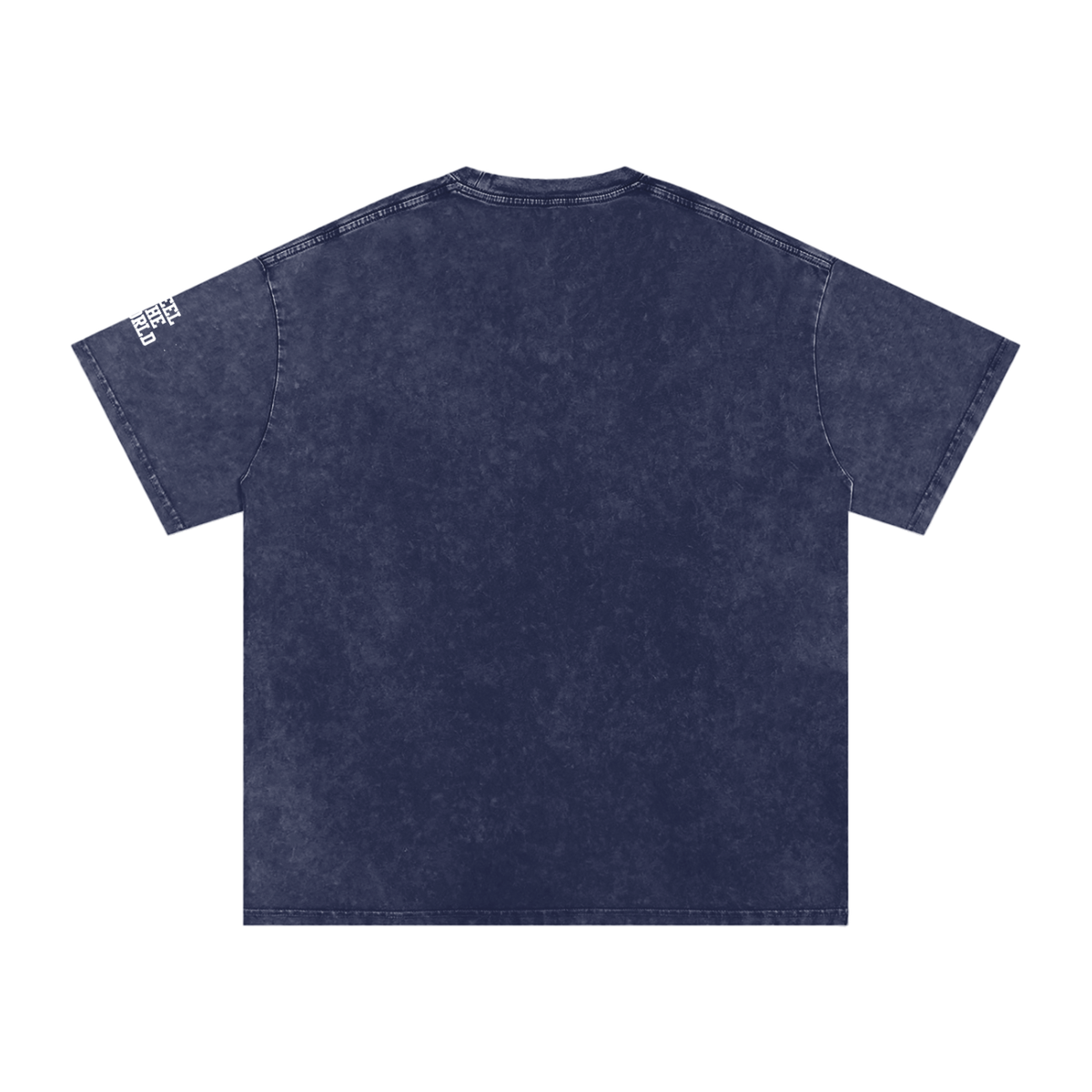 Kwame Nkrumah Snow Washed Oversized Cotton T-Shirt