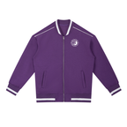 Contrast Piping Zip Bomber Jacket