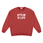 Unisex Vintage Wash Fleece Sweatshirt