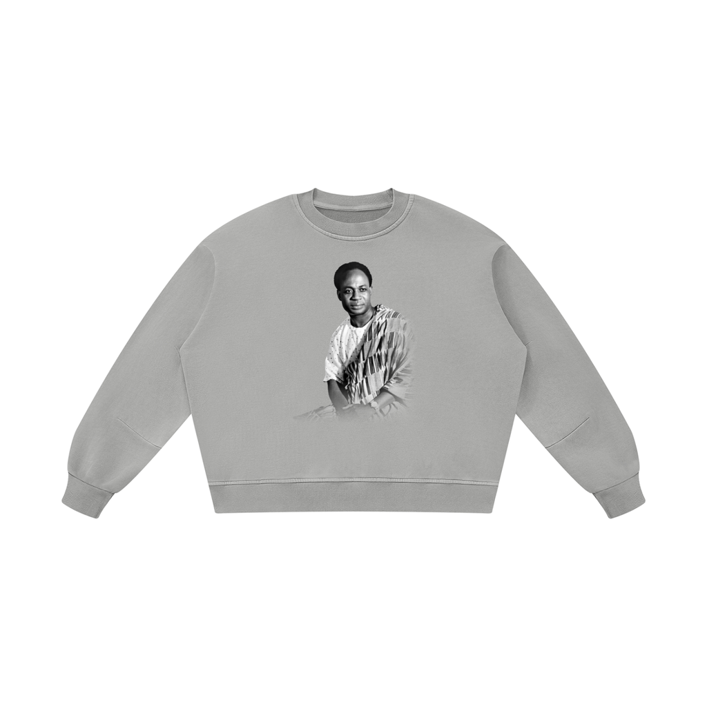 Unisex Boxy Vintage Washed Sweatshirt