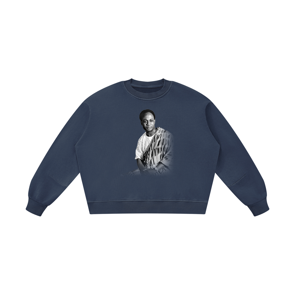 Unisex Boxy Vintage Washed Sweatshirt
