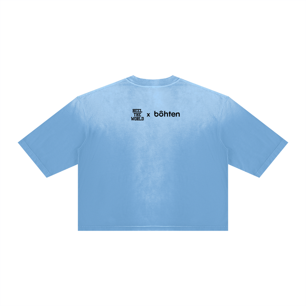 Unisex Vintage Wash Sunfade Boxy T-Shirt