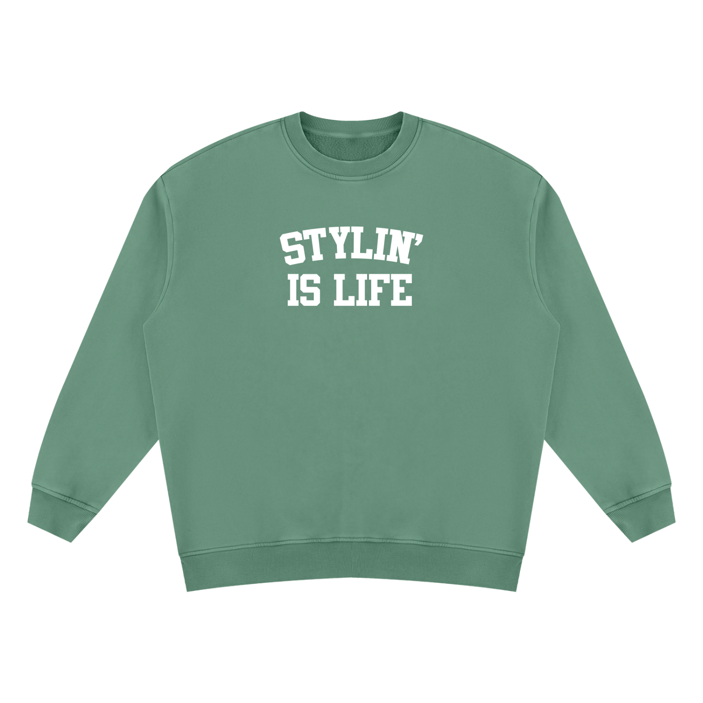 Unisex Vintage Wash Fleece Sweatshirt