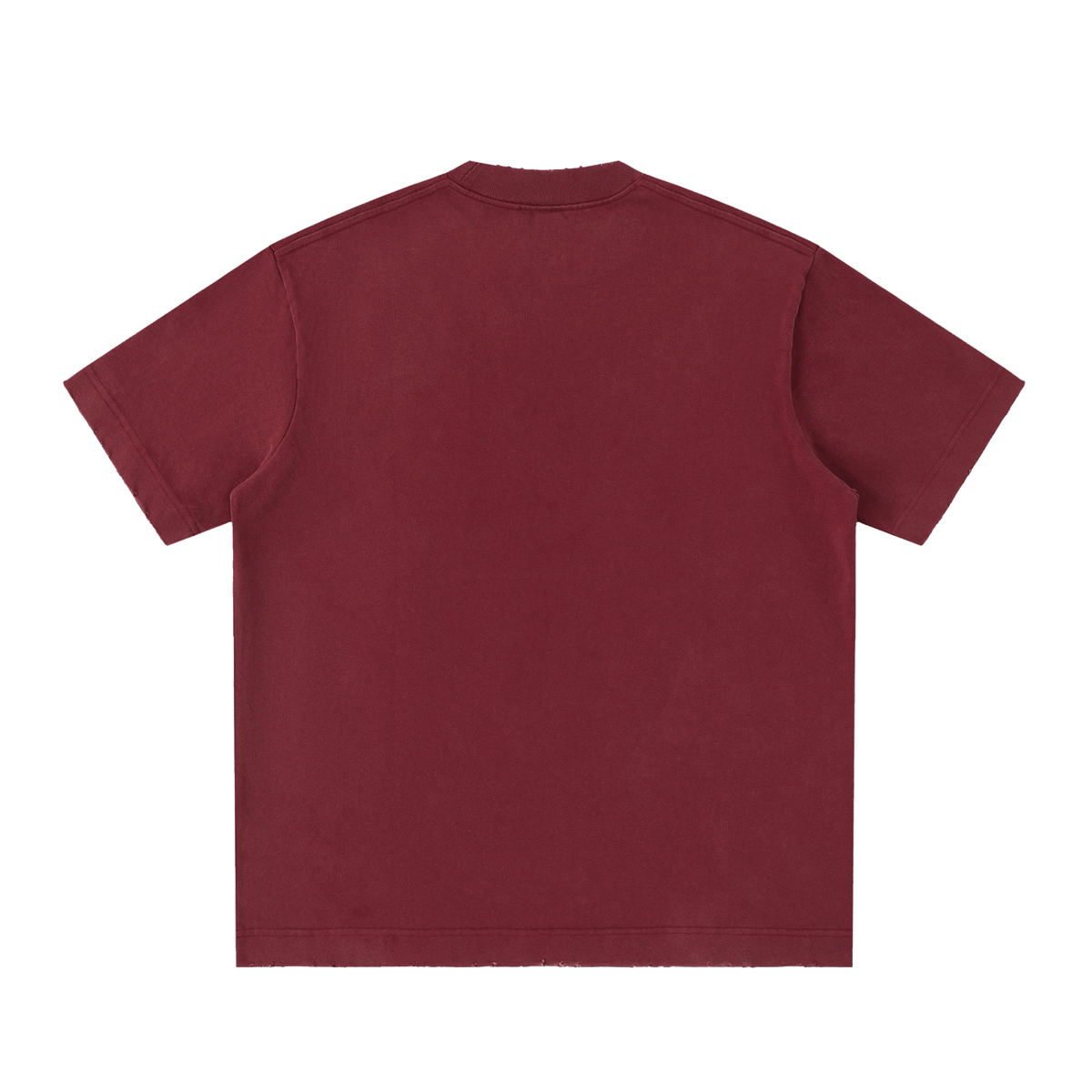 Boyedoe Heavyweight Vintage Washed Frayed T-Shirt