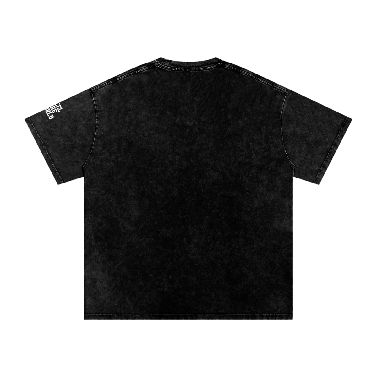 Kwame Nkrumah Snow Washed Oversized Cotton T-Shirt
