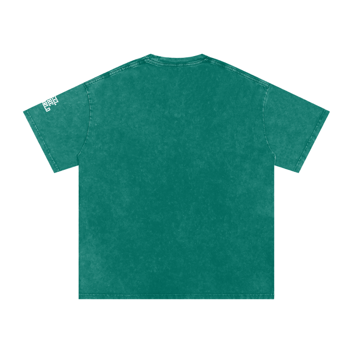 Kwame Nkrumah Snow Washed Oversized Cotton T-Shirt