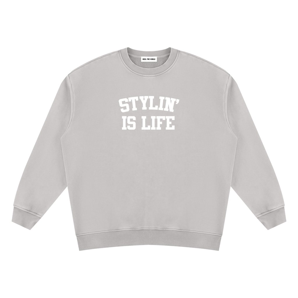 Unisex Vintage Wash Fleece Sweatshirt